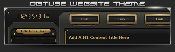 xtrato obtuse website theme